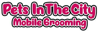 Pets in the city mobile grooming Logo